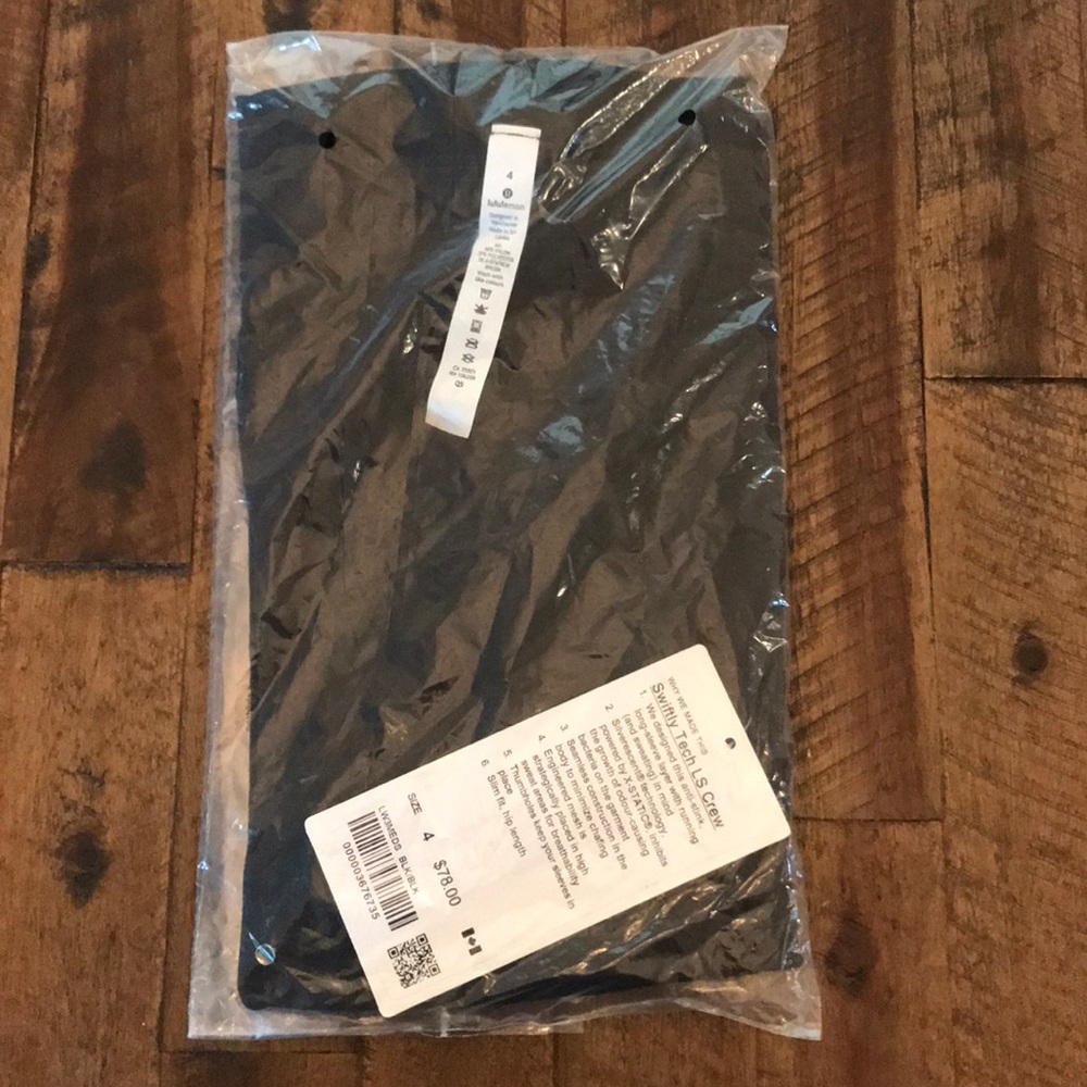 BNWT Lululemon Swiftly Tech long sleeve
